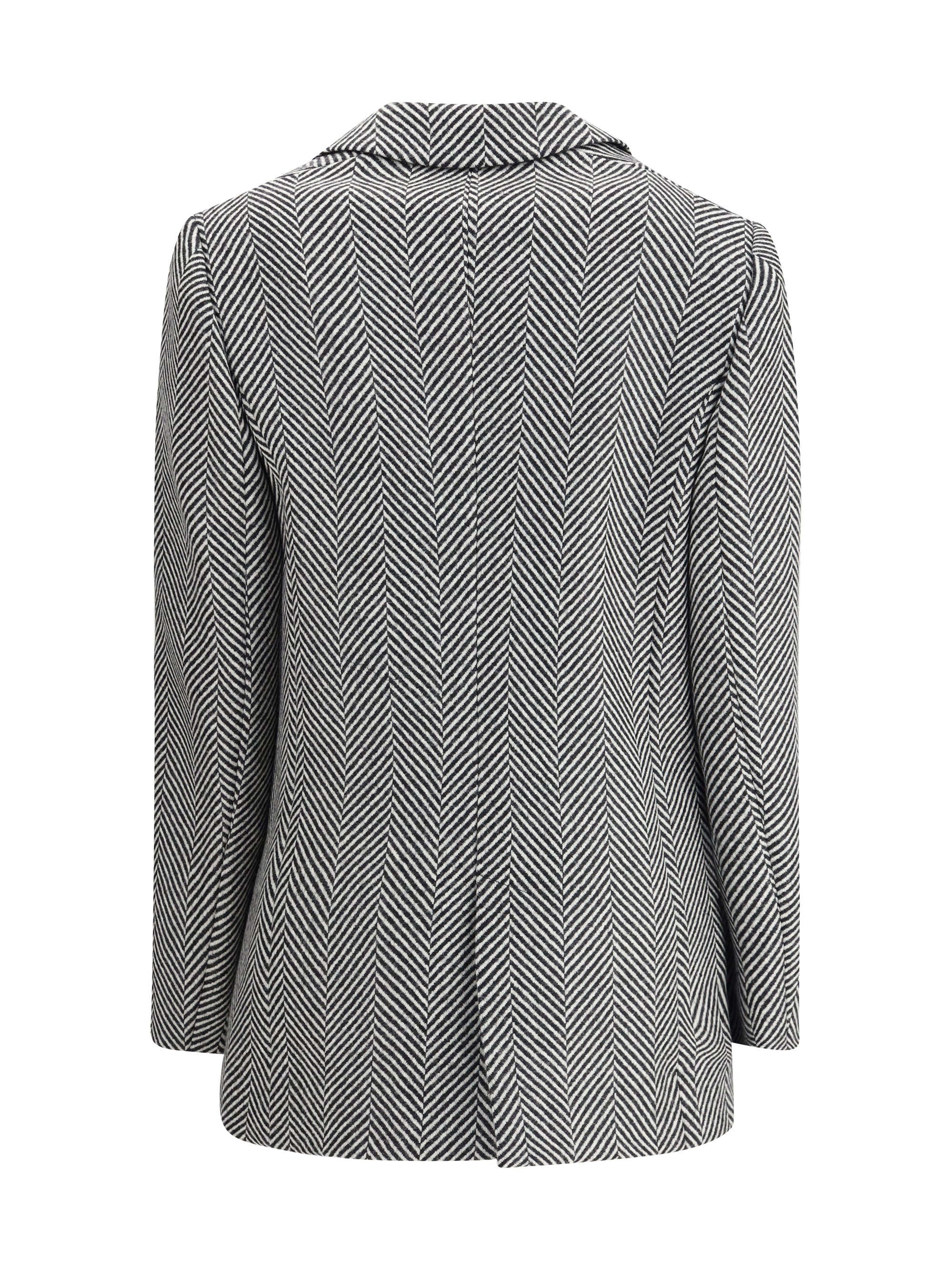 FORTE_FORTE I chic chevron wool jacket