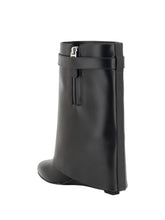 GIVENCHY 36 shark lock ankle boots 