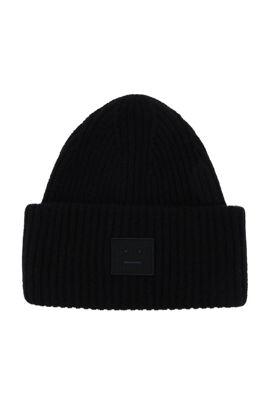 woolen face beanie hat