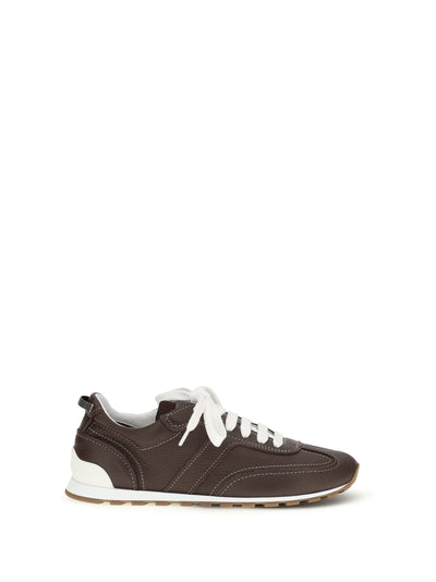 leather sneakers