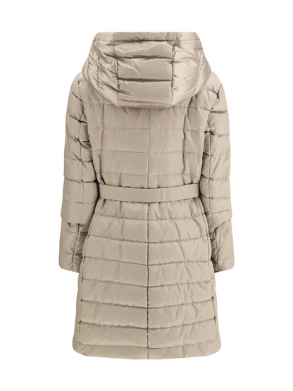 MAX MARA THE CUBE 42 puffer coat in water-repellent satin
