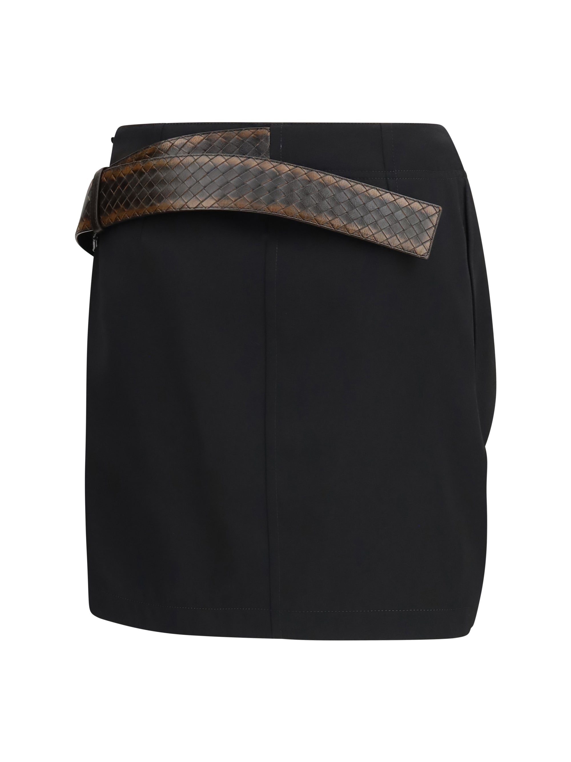 grain de poudre wool skirt