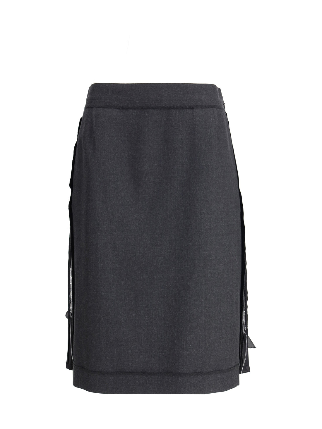 MARGIELA 40 wool midi skirt