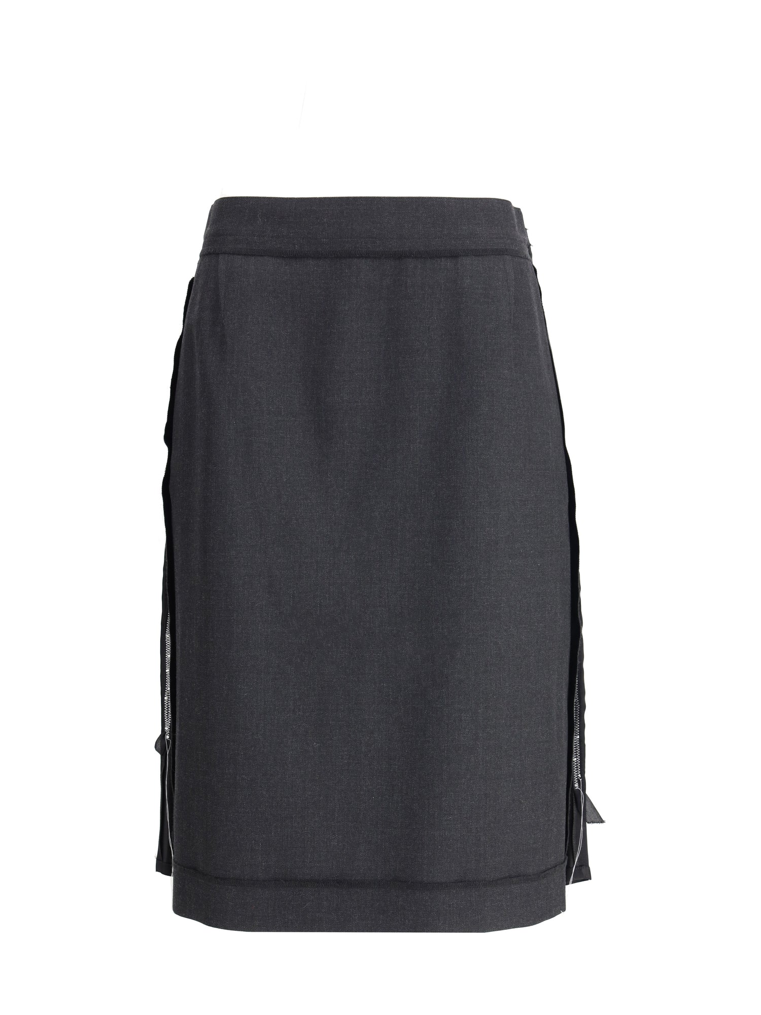 MARGIELA 40 wool midi skirt
