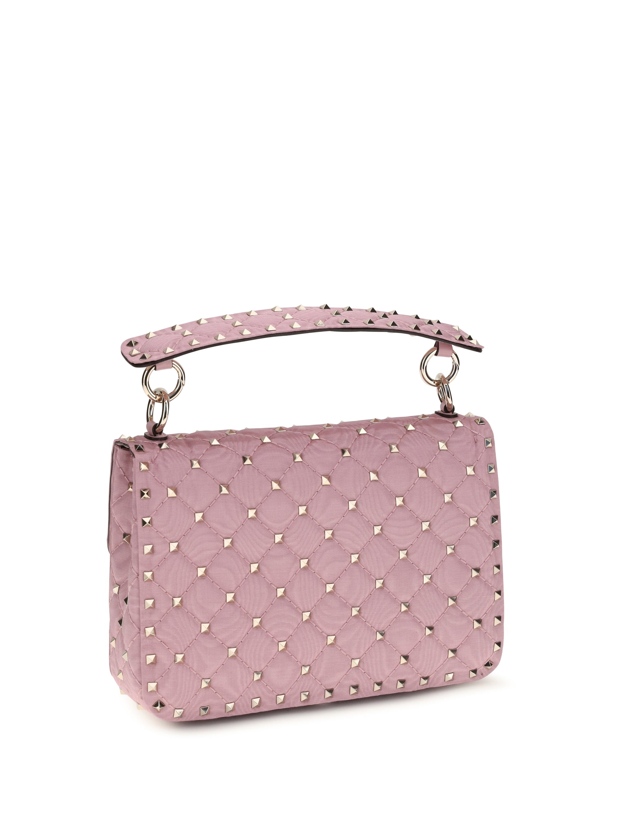 rockstud top-handle bag