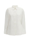 shaped cotton poplin shirt