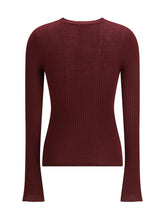 CRUNA 40 lightweight wool crew-neck sweater 