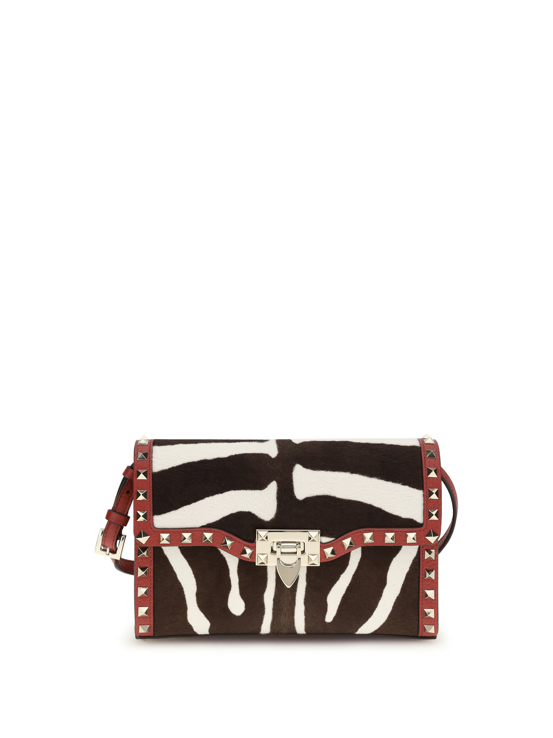 VALENTINO GARAVANI OS zebra-print shoulder bag