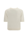 alpaca graphic knit t-shirt
