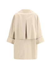 BRUNELLO CUCINELLI 36 midi trench coat