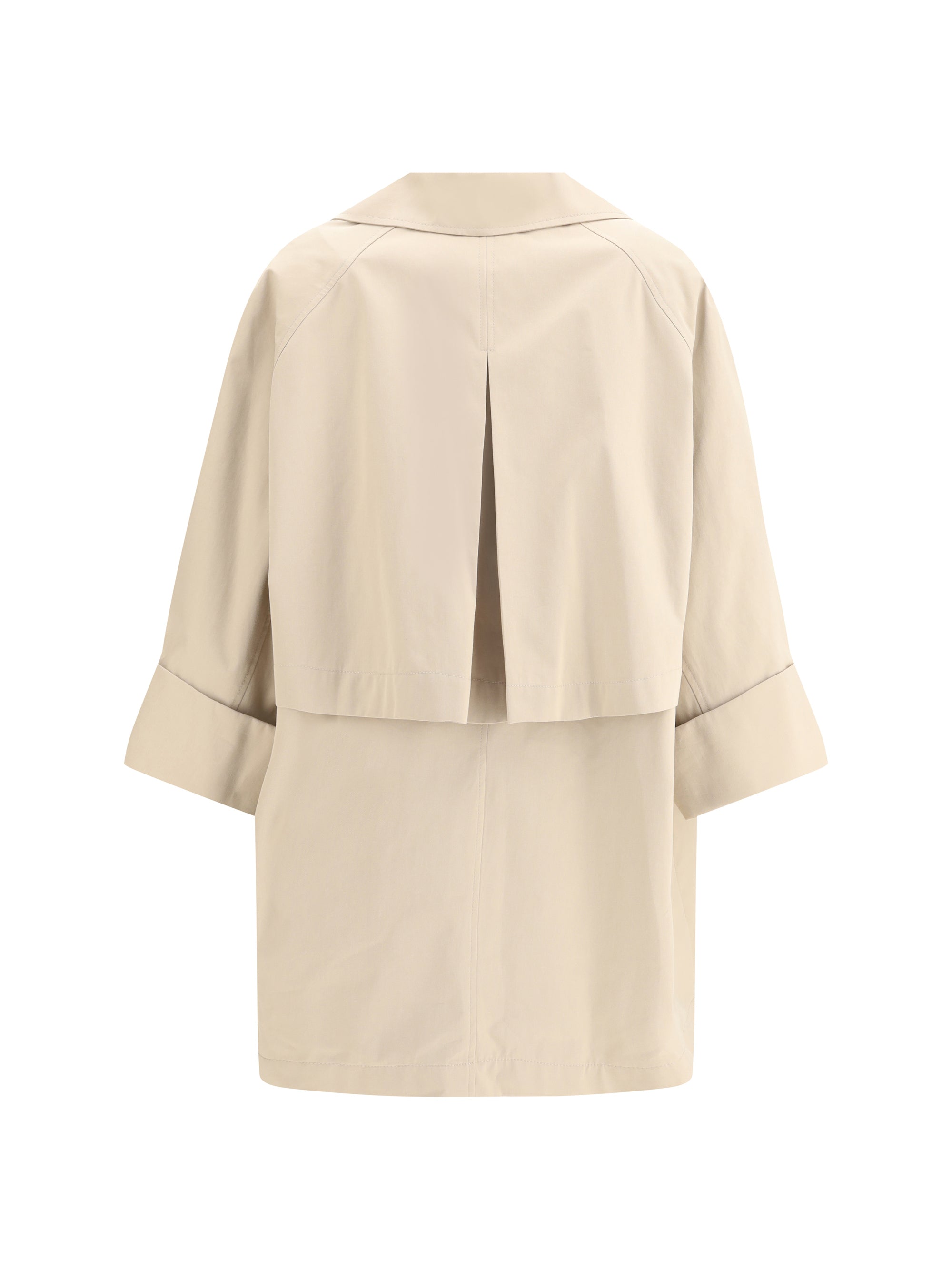 BRUNELLO CUCINELLI 36 midi trench coat
