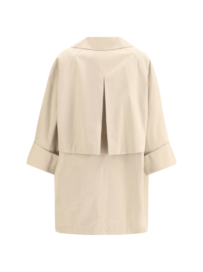 BRUNELLO CUCINELLI 36 midi trench coat