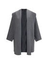 wool hooded coat