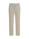 tailored cotton pants