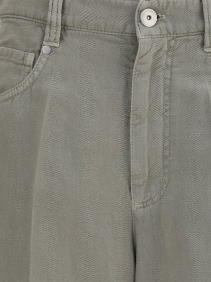 BRUNELLO CUCINELLI 50 wide-leg jeans