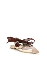 PINKO 36 gianira leather ballerinas
