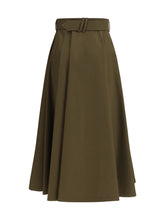 BURBERRY 8 trench midi skirt