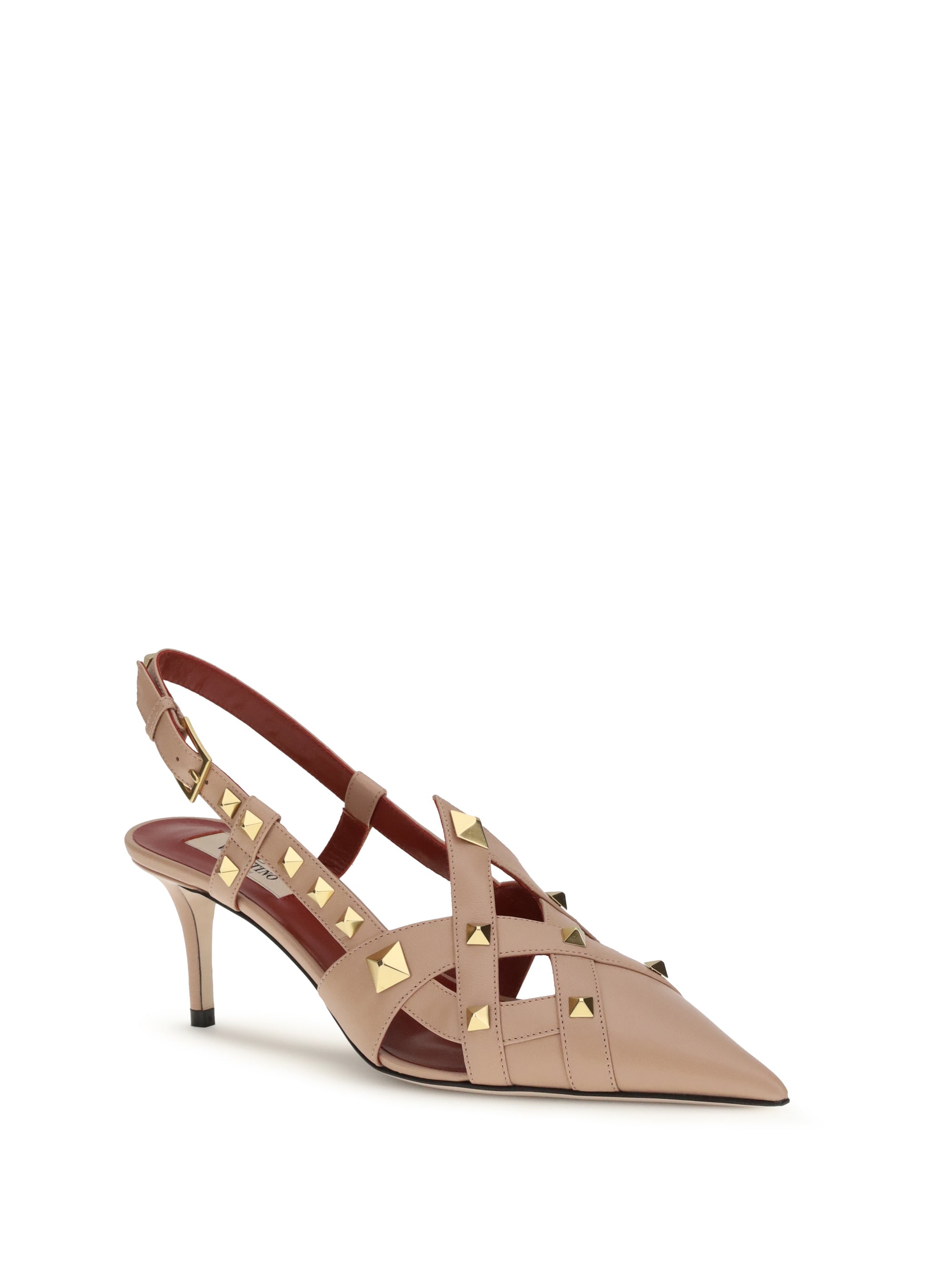 studdy slingback pumps