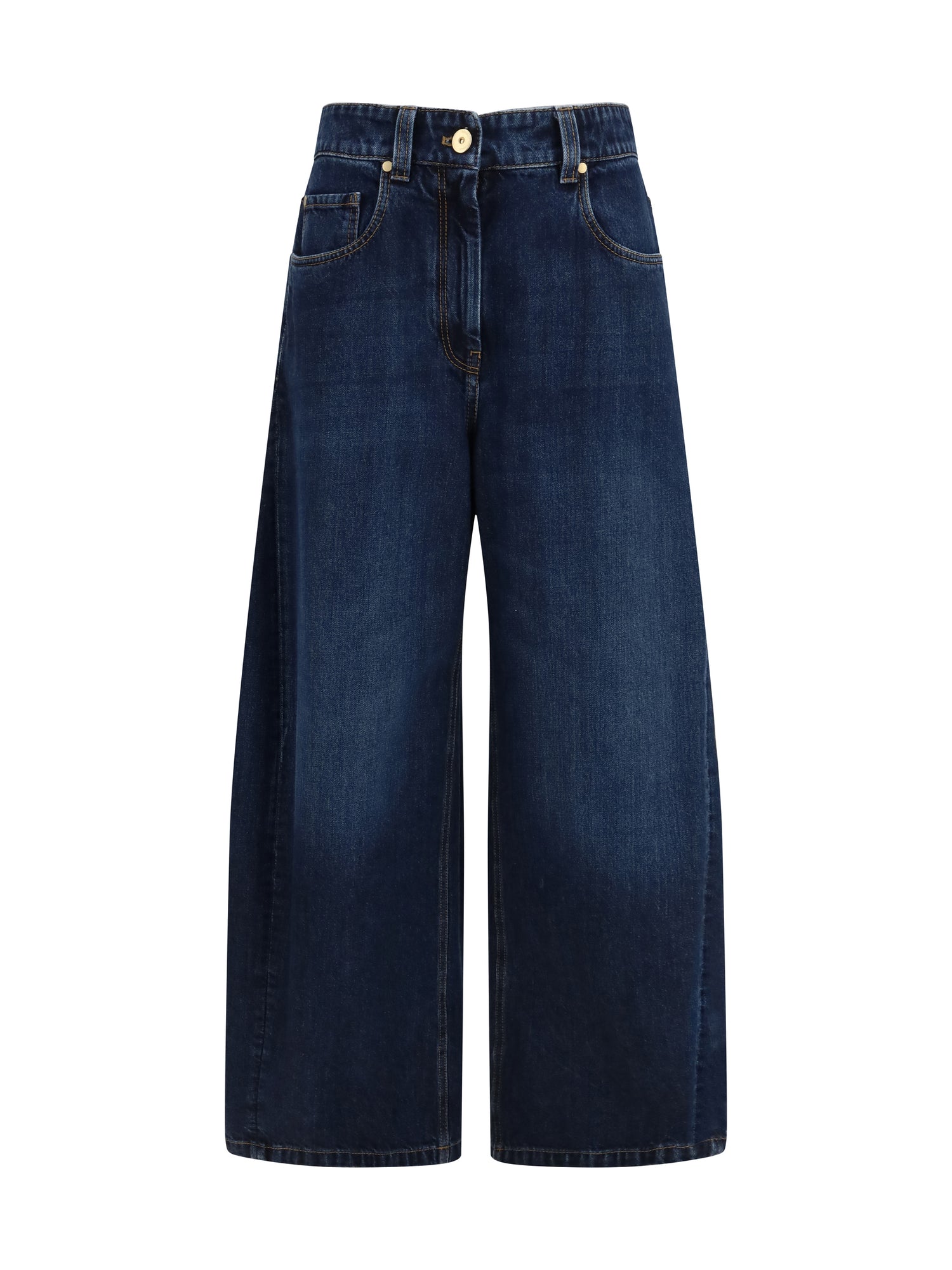 BRUNELLO CUCINELLI 40 barrel-leg jeans