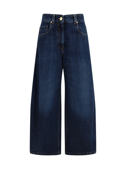 BRUNELLO CUCINELLI 40 barrel-leg jeans