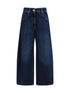 BRUNELLO CUCINELLI 40 barrel-leg jeans