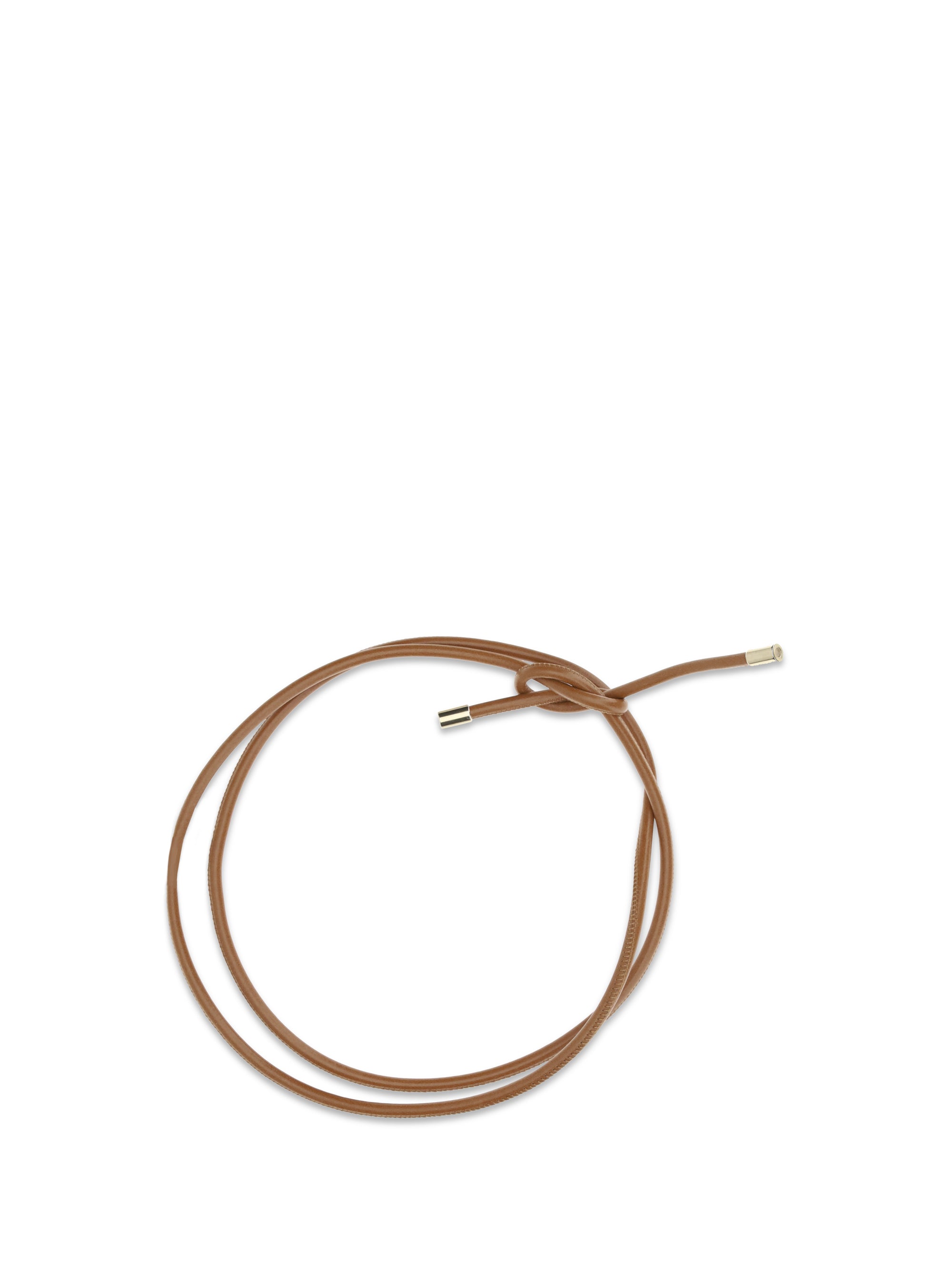 FORTE_FORTE OS tubular belt with metal finials