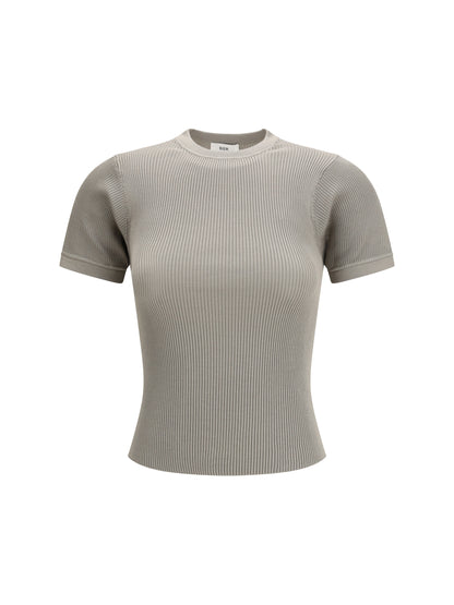 RIER L short-sleeve ribbed t-shirt