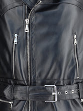ALESSANDRA RICH 38 leather biker jacket 