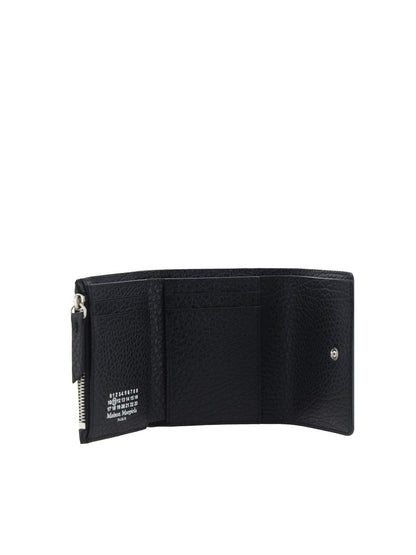 MARGIELA OS grained leather wallet