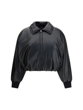 ACNE STUDIOS 34 faux leather bomber jacket