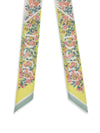 printed silk twill scarf