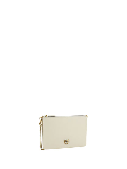 PINKO OS leather shoulder bag