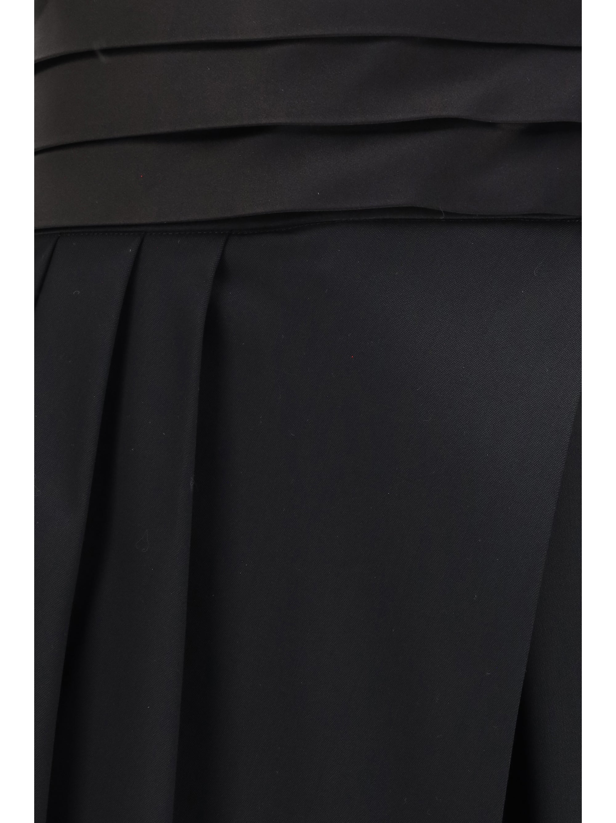 rounded tuxedo wool pants