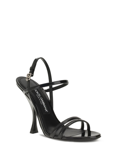 DOLCE &amp; GABBANA 36 keira leather sandals