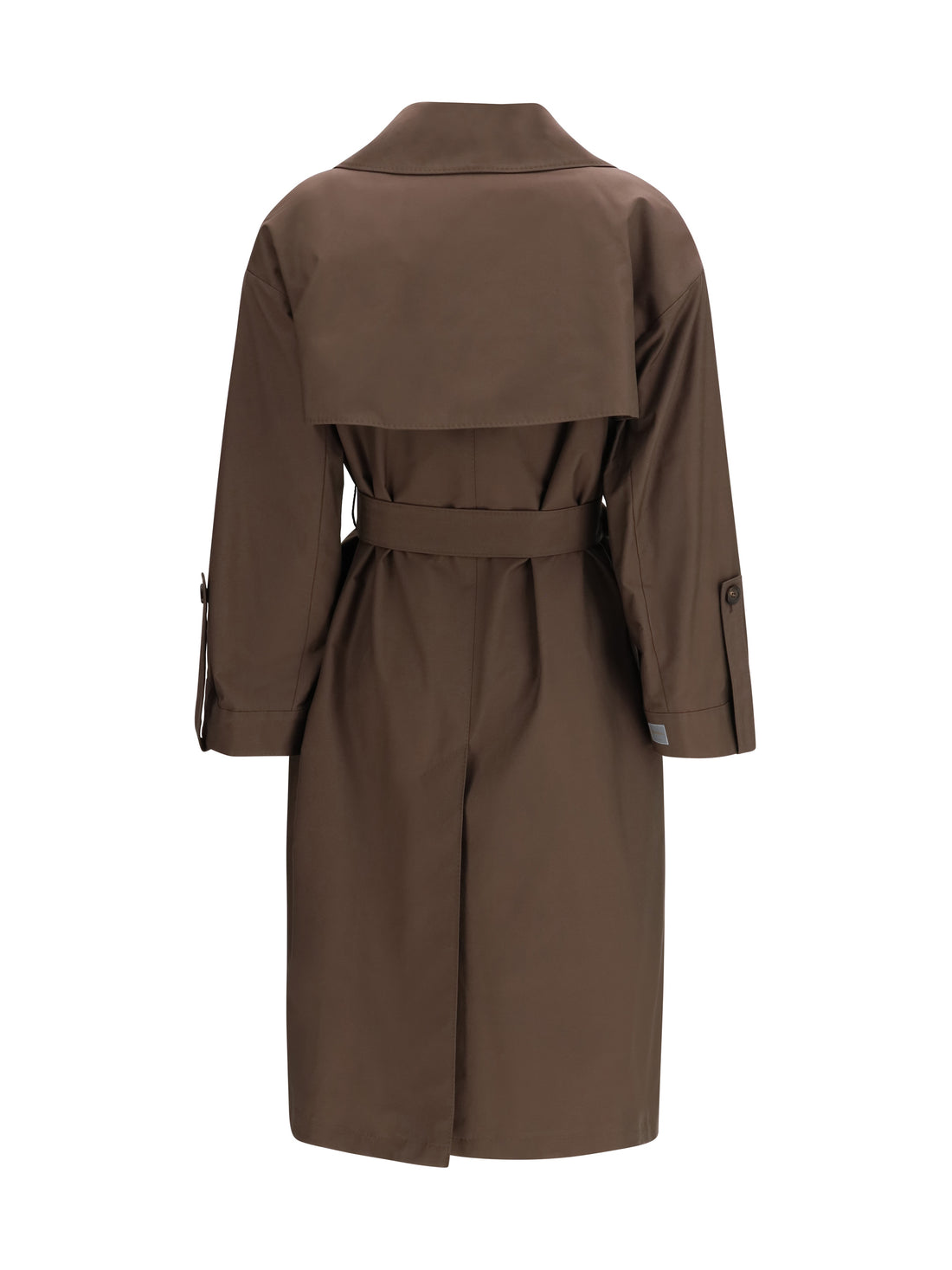 MAX MARA THE CUBE 38 double-breasted cotton-blend trench coat 