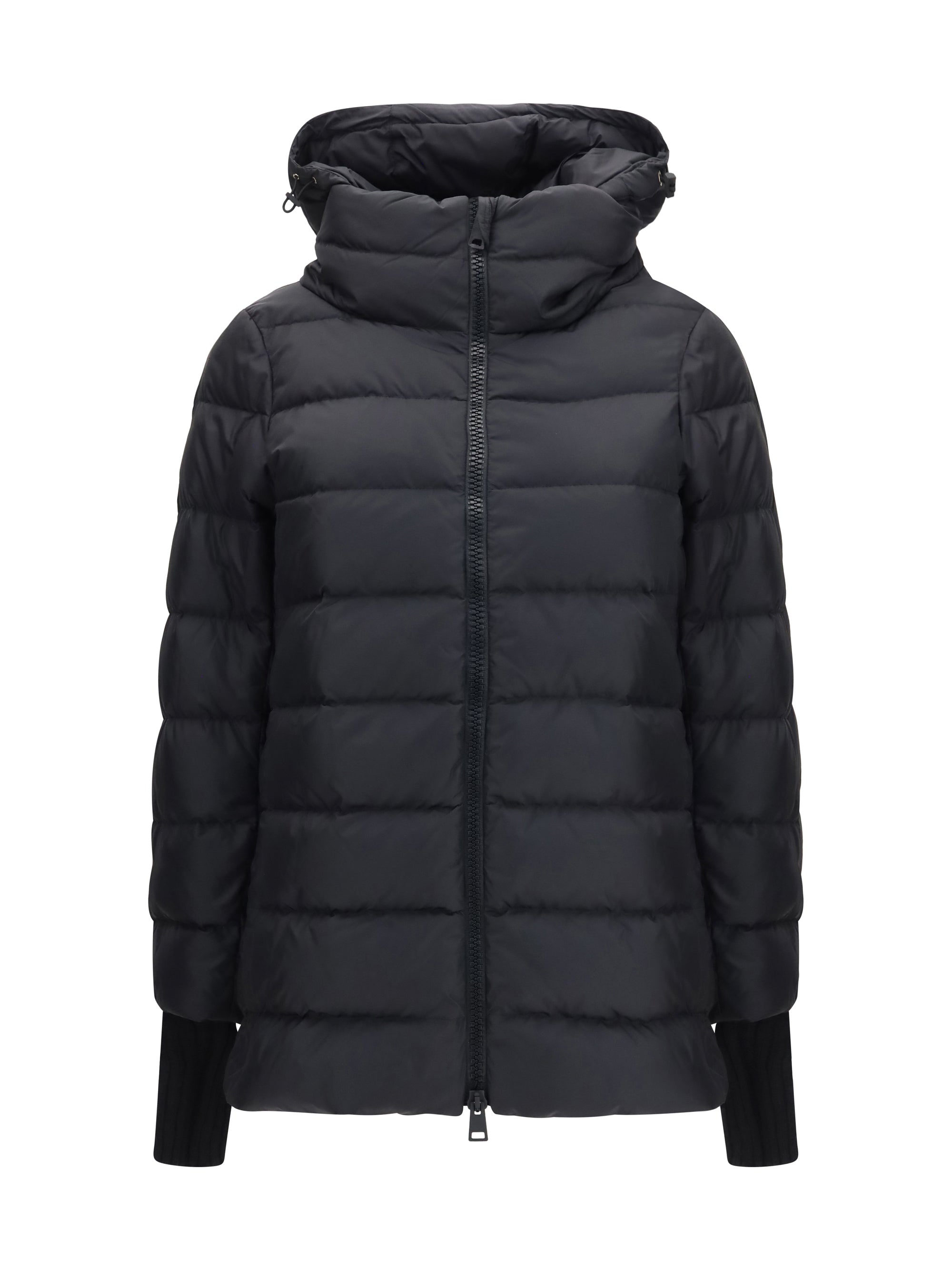 hooded down jacket