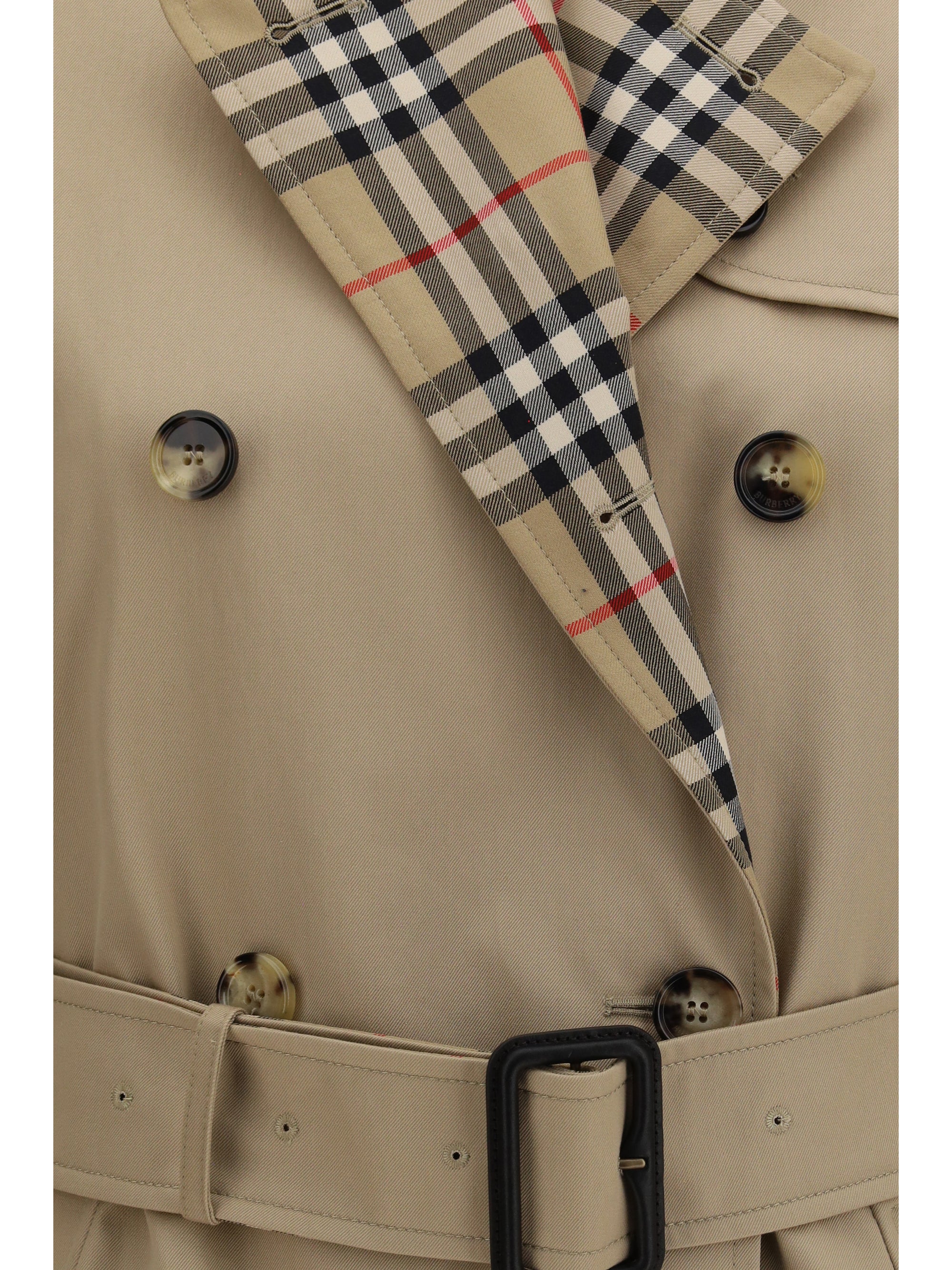 lakefield short trench coat