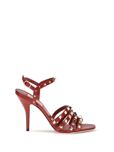 rockstud kidskin sandals