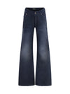 curved waist jeans