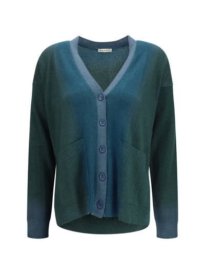 ombré cardigan with pockets