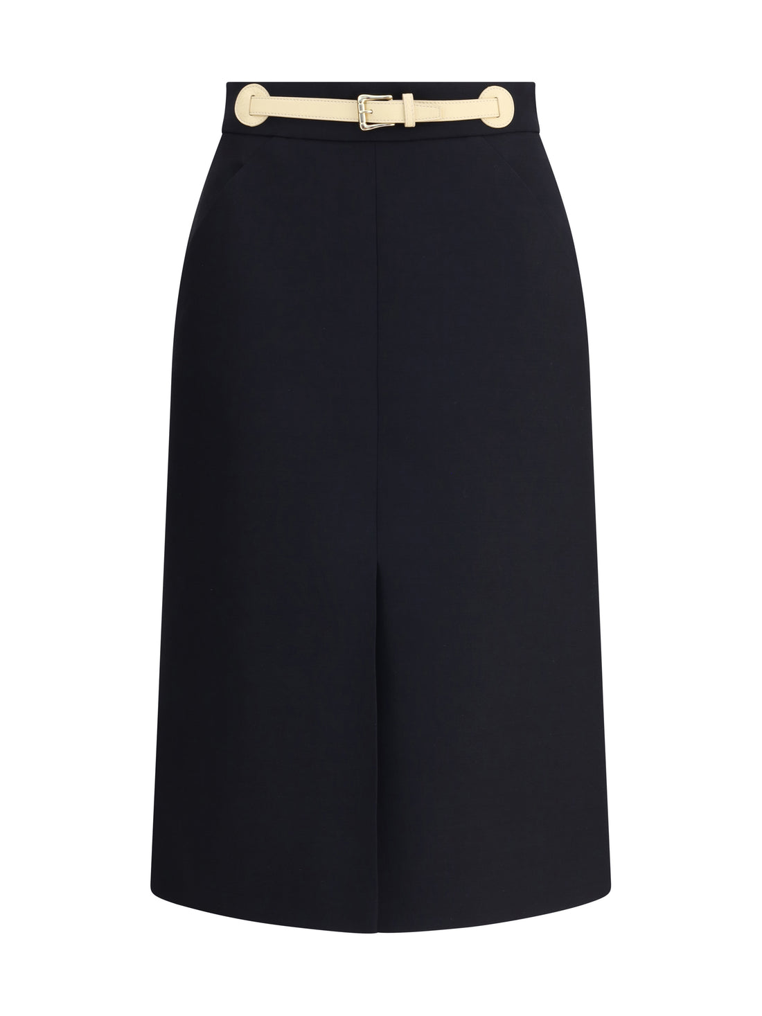 VALENTINO 42 belted midi skirt