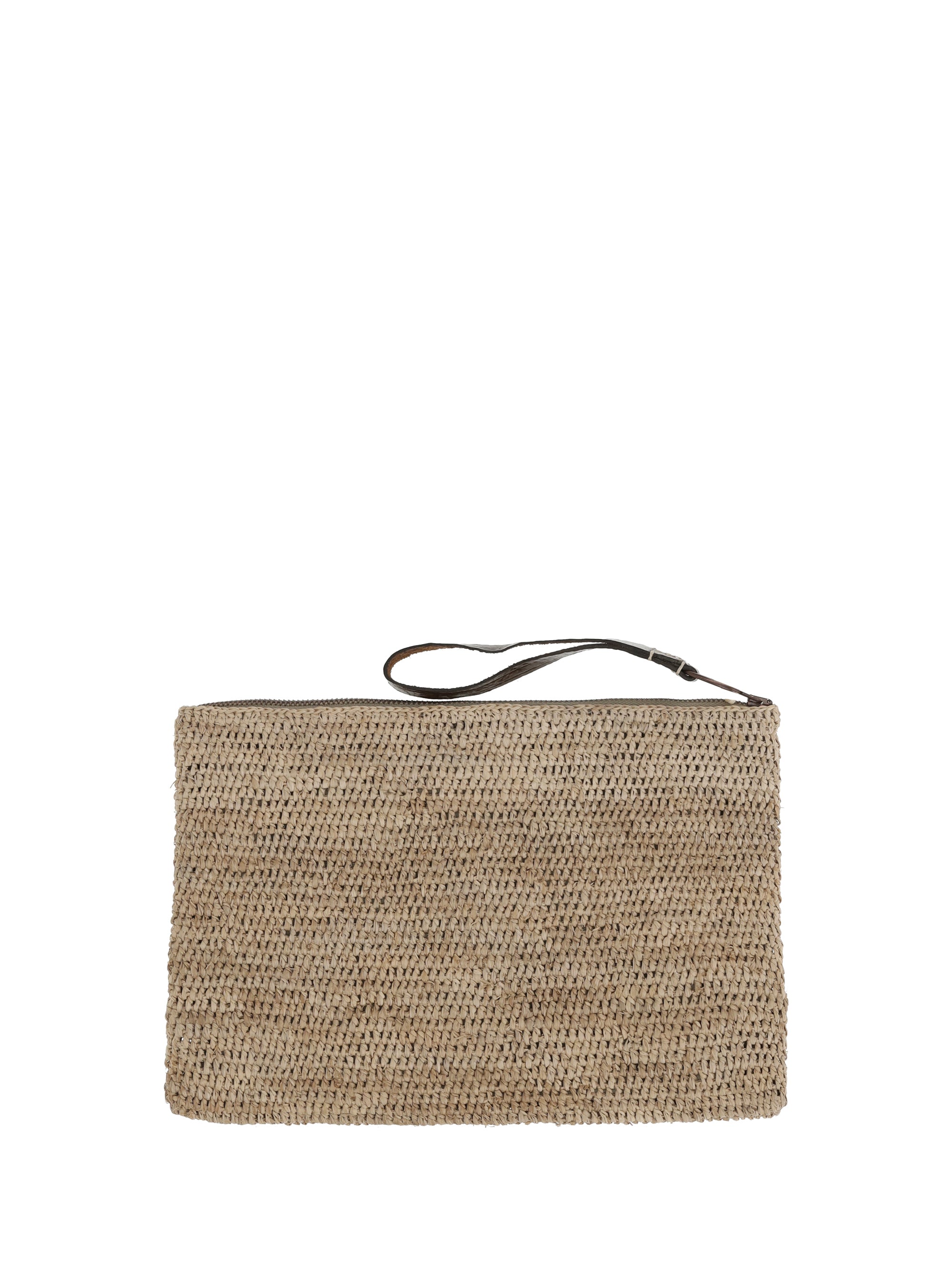 raffia ampy pouch