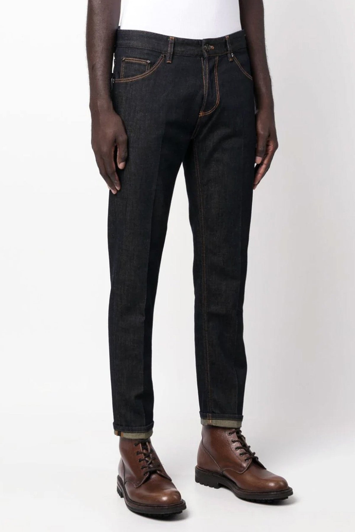 reggae stretch cotton denim jeans