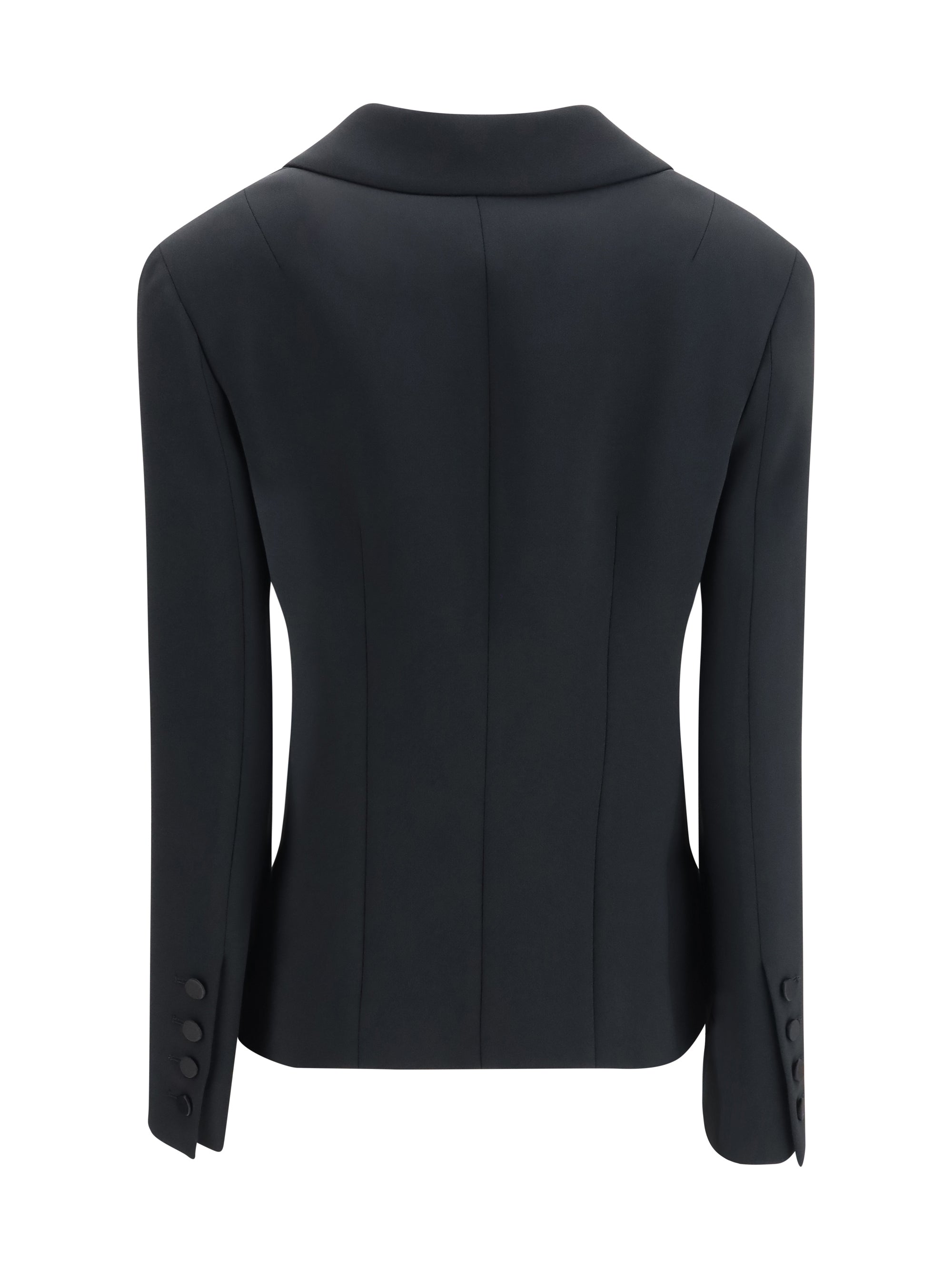 double-breasted tuxedo jacket
