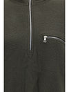 polar high-neck zip jacket