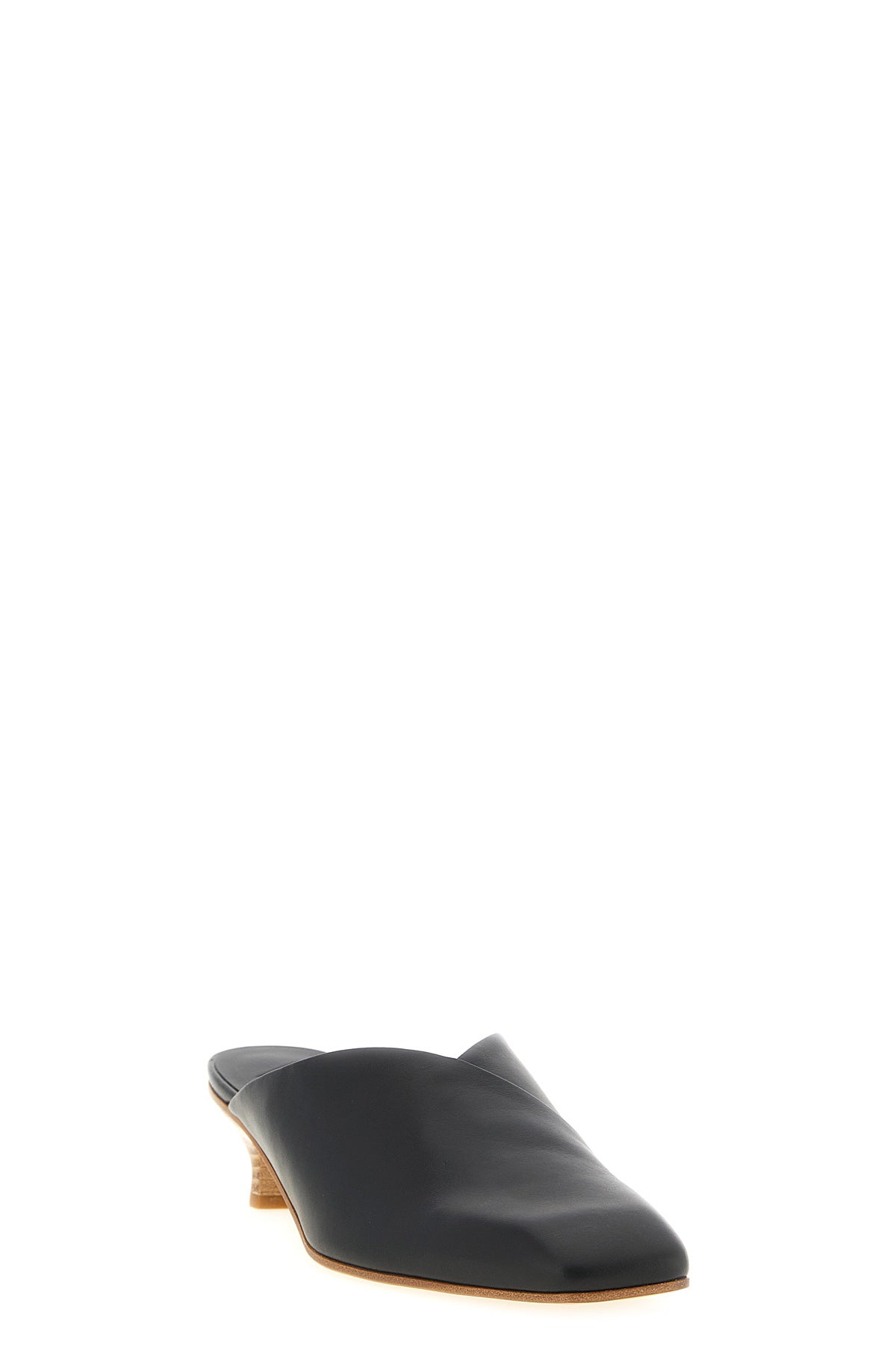 lavenue leather sabots