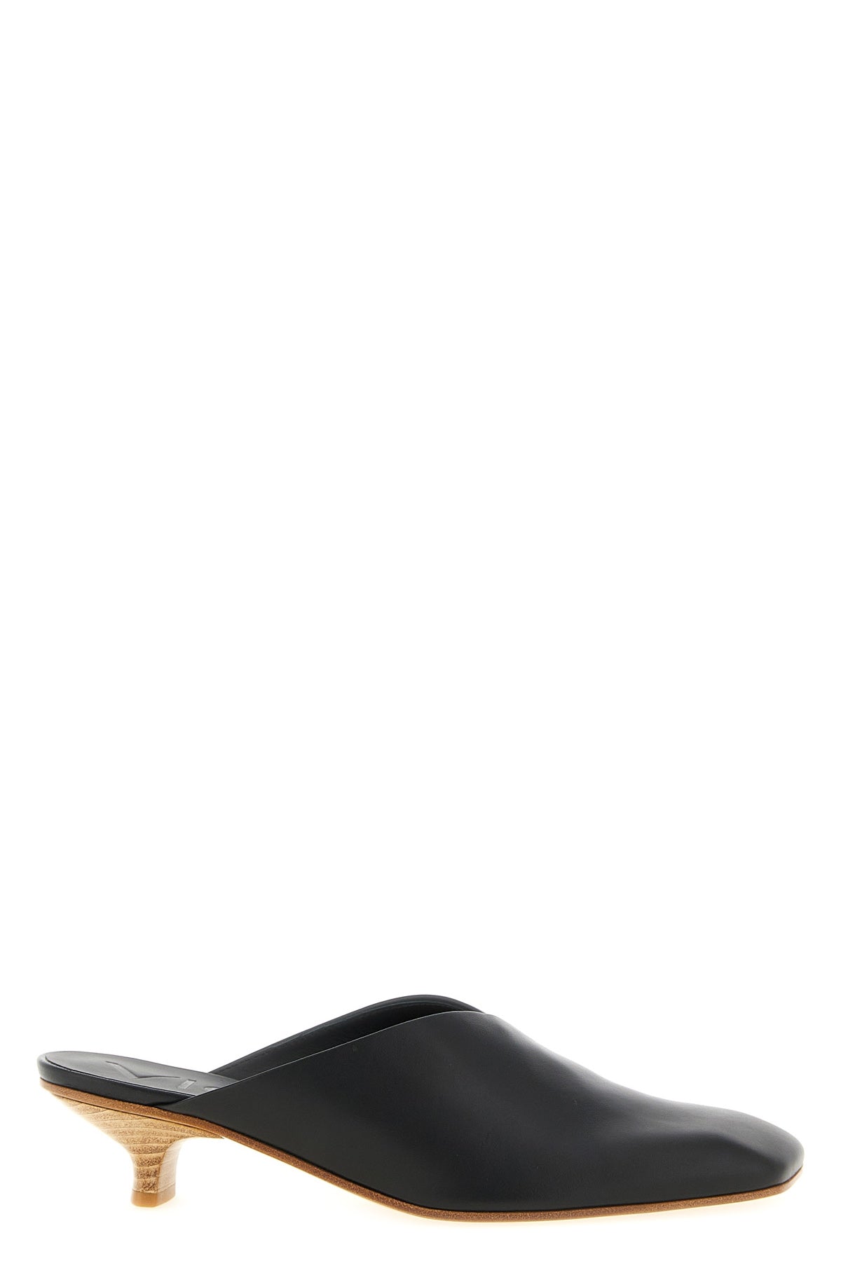 lavenue leather sabots