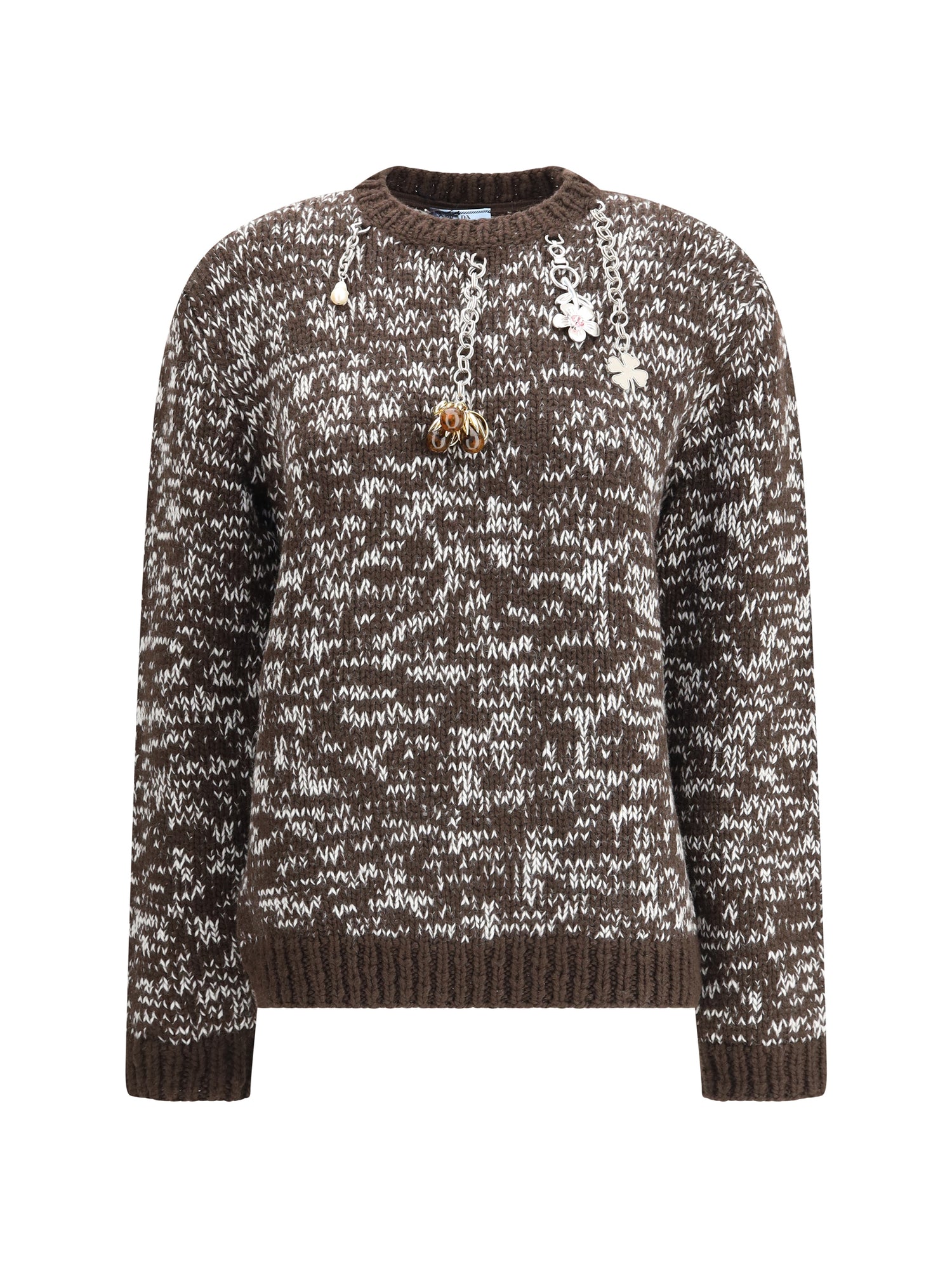 PRADA 40 charm-embellishment sweate