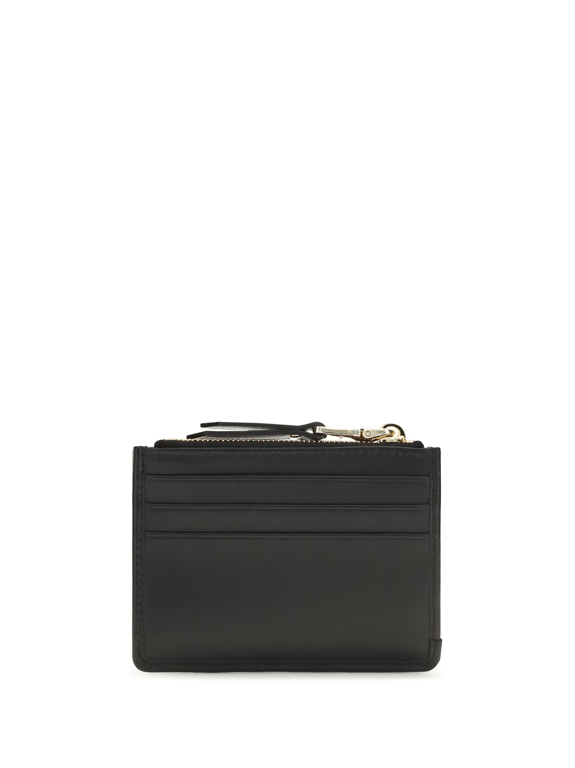 leather wallet with logo