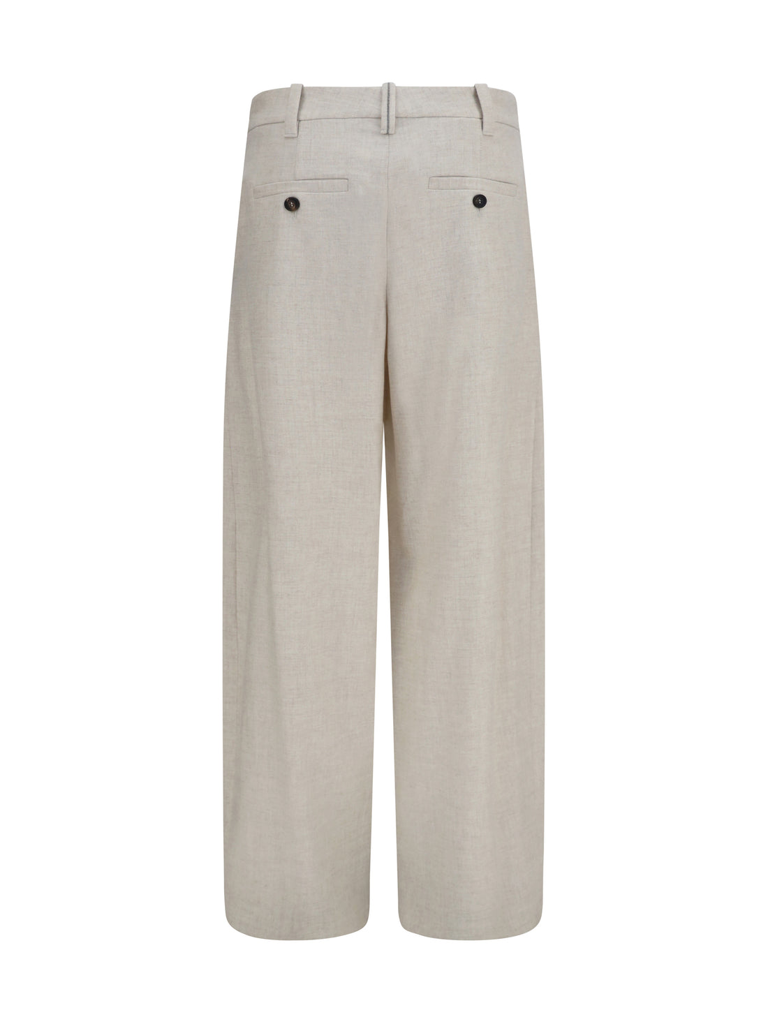 BRUNELLO CUCINELLI 38 wool and cashmere tailored pants